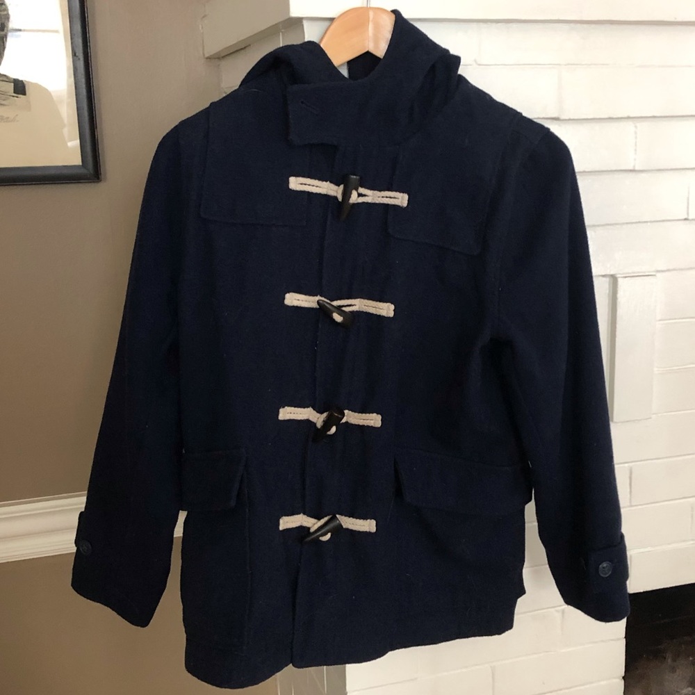GAP Kids Wool Blend Duffle Coat